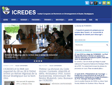 Tablet Screenshot of icredes.org